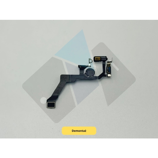 Taśma lampy błyskowej (flashlight) do iPhone 14 Pro Demontaż